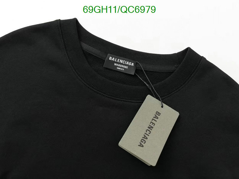 Balenciaga-Clothing Code: QC6979 $: 69USD
