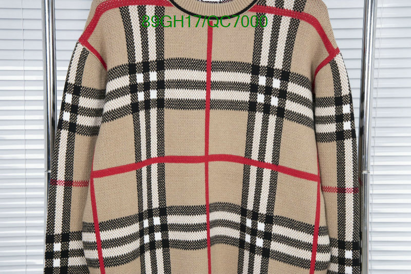 Burberry-Clothing Code: QC7000 $: 89USD