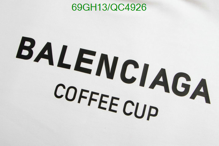 Balenciaga-Clothing Code: QC4926 $: 69USD