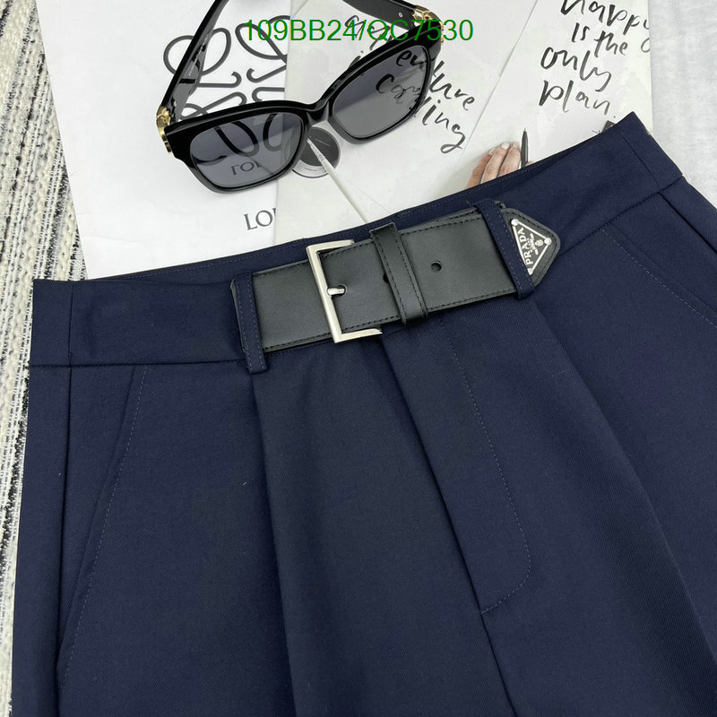 Prada-Clothing Code: QC7530 $: 109USD