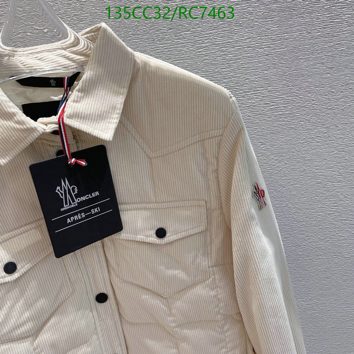 Moncler-Down jacket Women Code: RC7463 $: 135USD