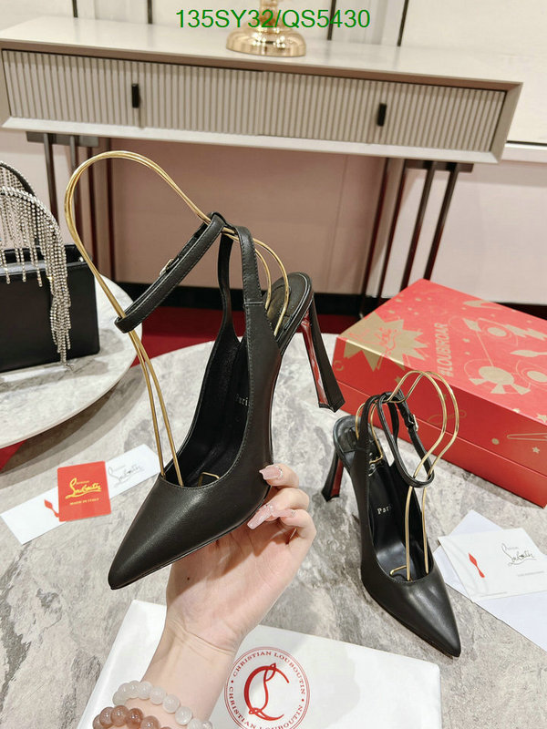 Christian Louboutin-Women Shoes Code: QS5430 $: 135USD