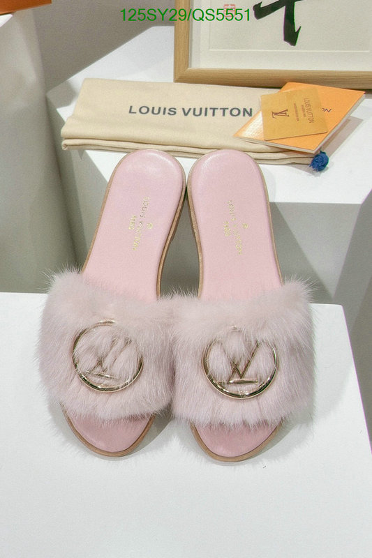 LV-Women Shoes Code: QS5551 $: 125USD