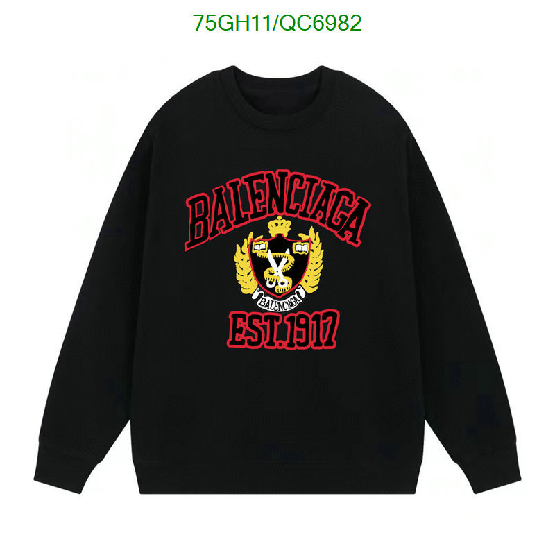 Balenciaga-Clothing Code: QC6982 $: 75USD