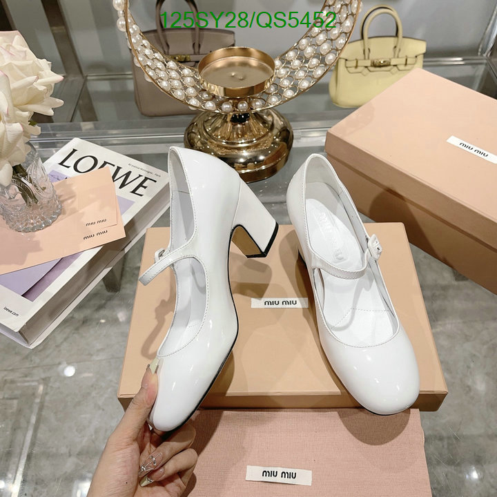 Miu Miu-Women Shoes Code: QS5452 $: 125USD