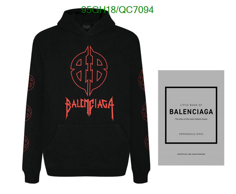 Balenciaga-Clothing Code: QC7094 $: 95USD