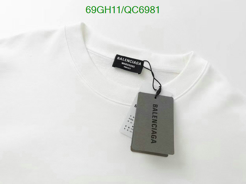 Balenciaga-Clothing Code: QC6981 $: 69USD