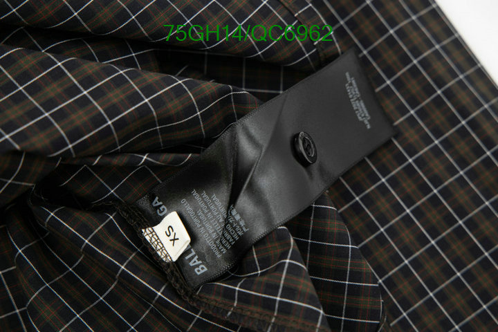 Balenciaga-Clothing Code: QC6962 $: 75USD