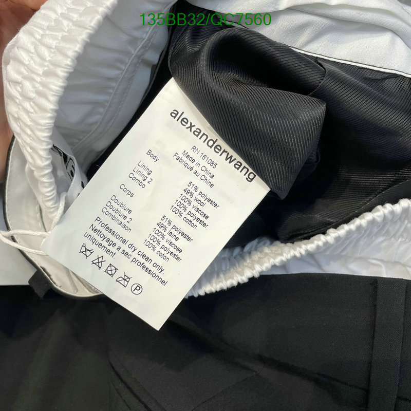 Alexander Wang-Clothing Code: QC7560 $: 135USD