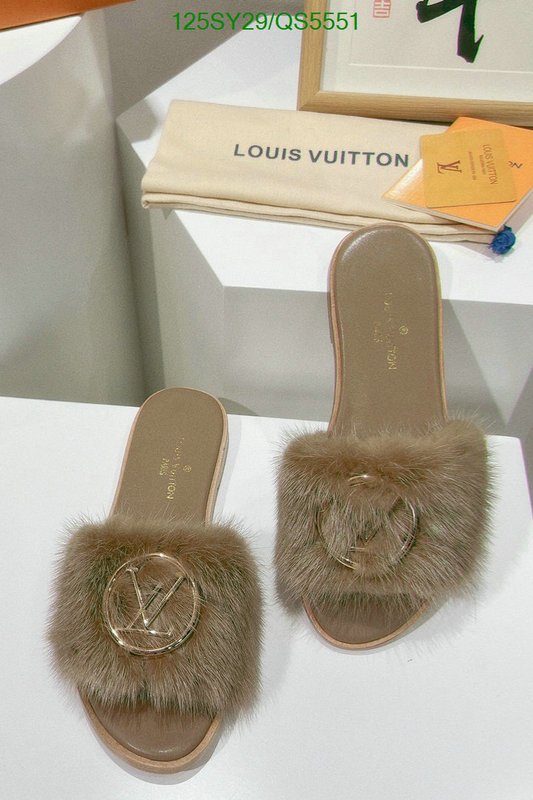 LV-Women Shoes Code: QS5551 $: 125USD