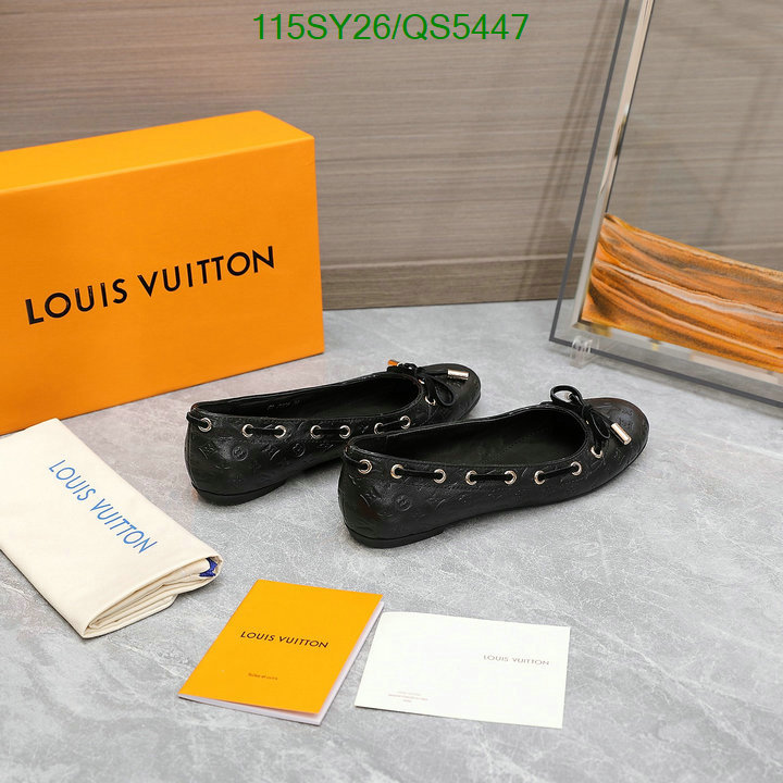 LV-Women Shoes Code: QS5447 $: 115USD