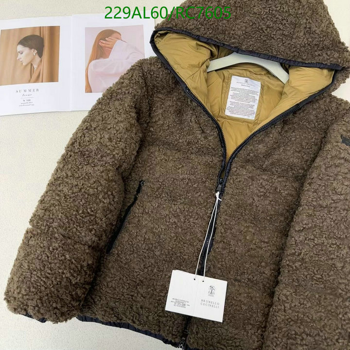 Brunello Cucinelli-Down jacket Women Code: RC7605 $: 229USD
