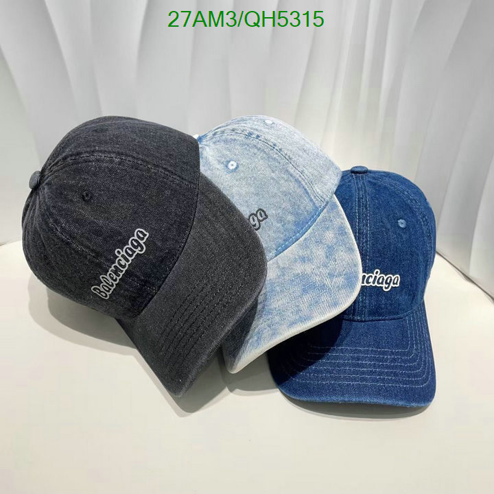 Balenciaga-Cap(Hat) Code: QH5315 $: 27USD