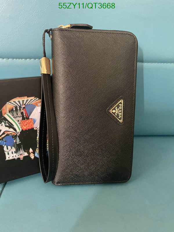 Prada-Wallet-4A Quality Code: QT3668 $: 55USD