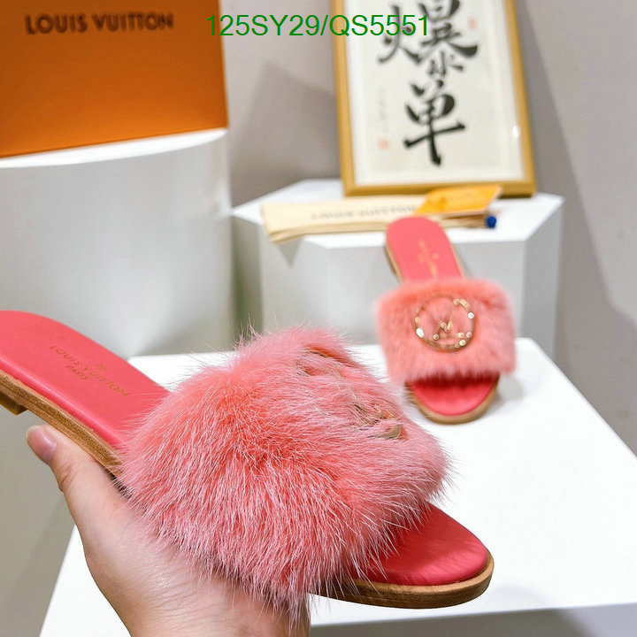 LV-Women Shoes Code: QS5551 $: 125USD