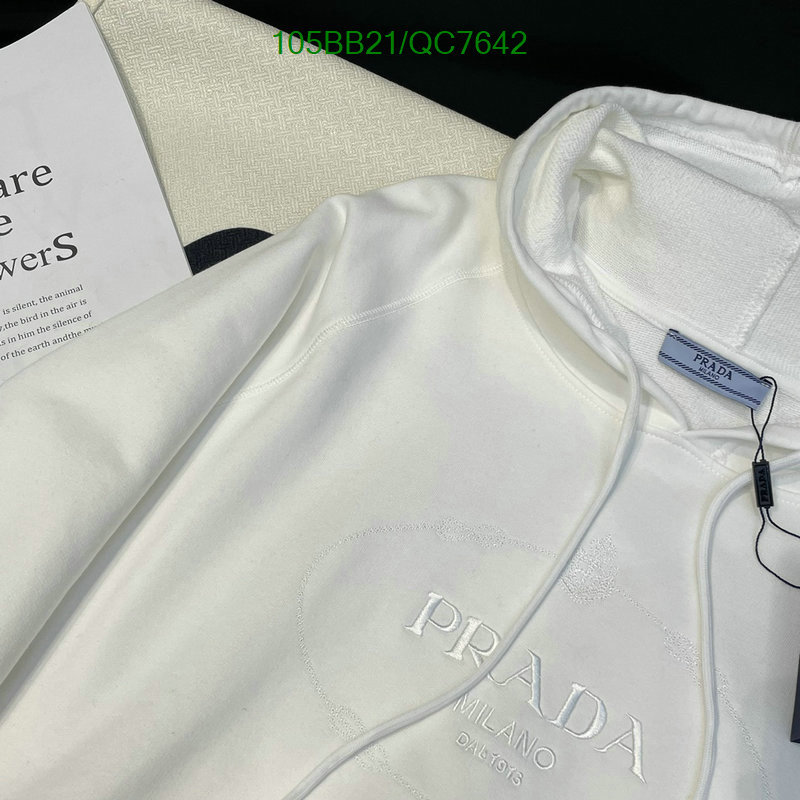 Prada-Clothing Code: QC7642 $: 105USD