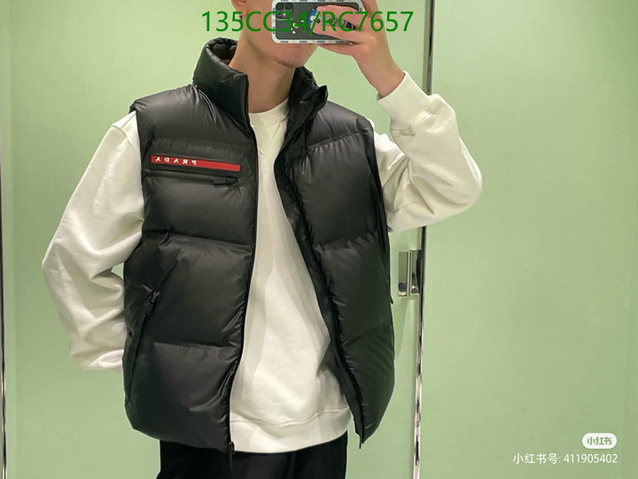 Prada-Down jacket Men Code: RC7657 $: 135USD