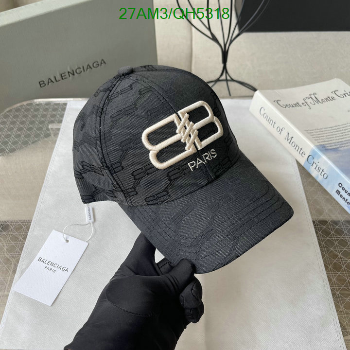 Balenciaga-Cap(Hat) Code: QH5318 $: 27USD