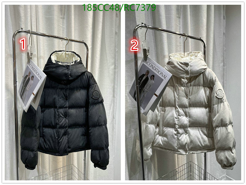 Moncler-Down jacket Women Code: RC7379 $: 185USD