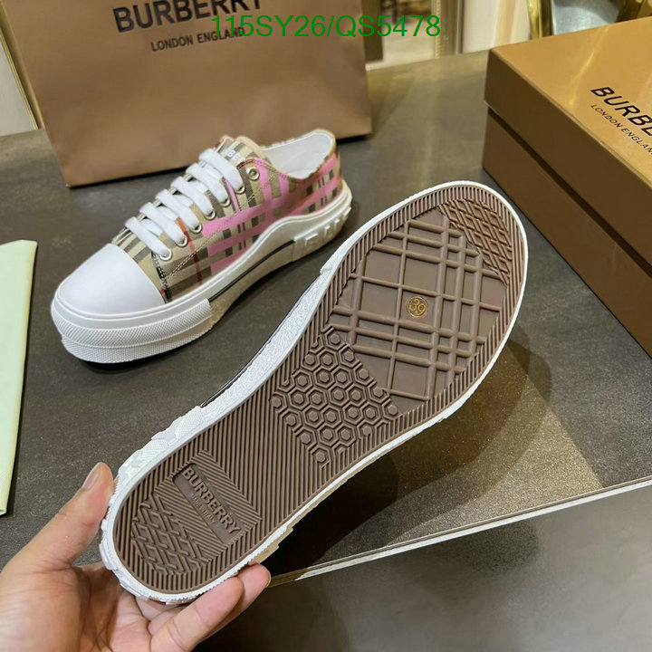 Burberry-Men shoes Code: QS5478 $: 115USD