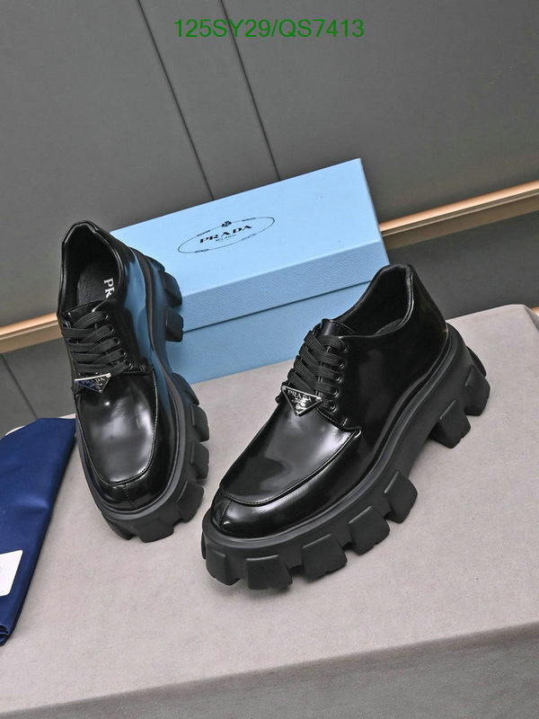 Prada-Men shoes Code: QS7413 $: 125USD