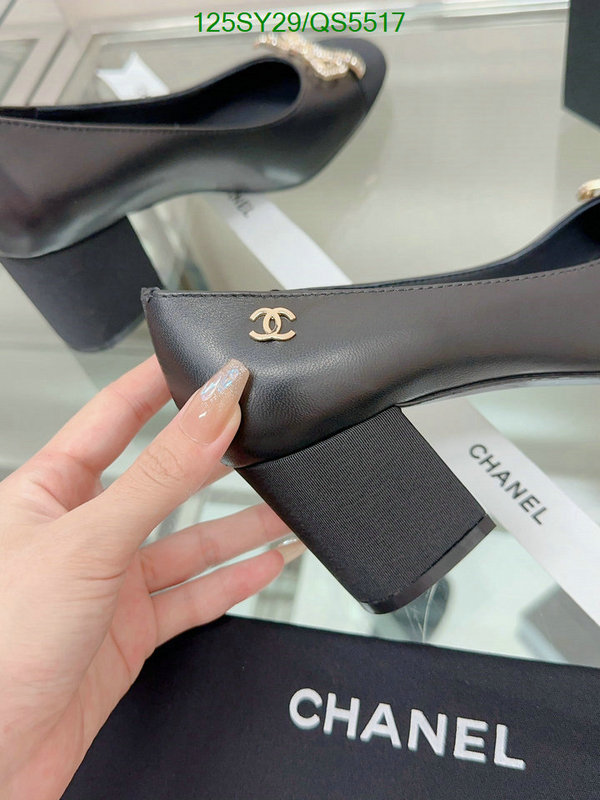 Chanel-Women Shoes Code: QS5517 $: 125USD