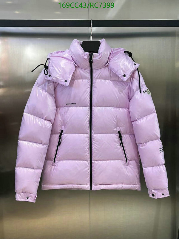 Moncler-Down jacket Women Code: RC7399 $: 169USD