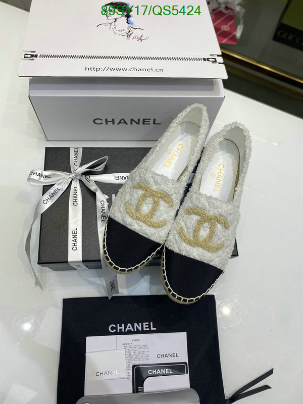 Chanel-Women Shoes Code: QS5424 $: 89USD