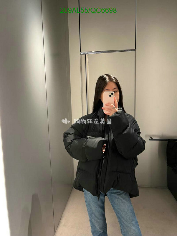 Balenciaga-Down jacket Women Code: QC6698 $: 209USD