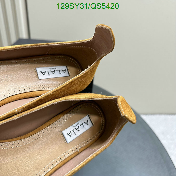 ALAIA-Women Shoes Code: QS5420 $: 129USD