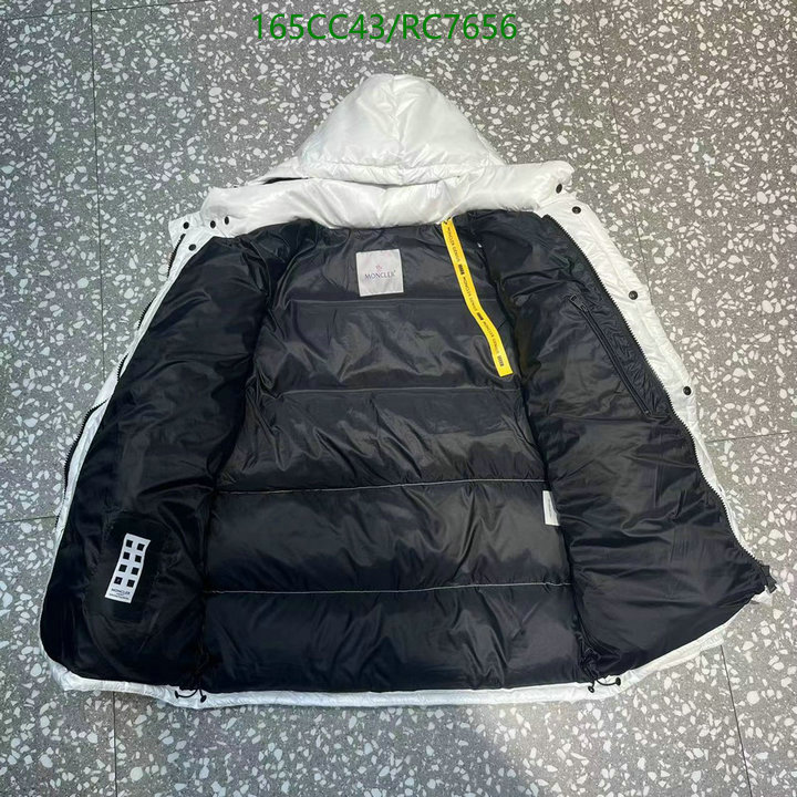 Moncler-Down jacket Men Code: RC7656 $: 165USD