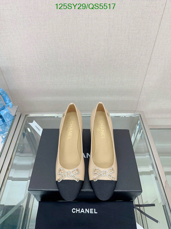 Chanel-Women Shoes Code: QS5517 $: 125USD