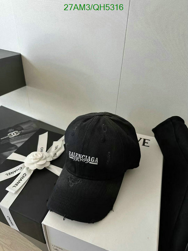 Balenciaga-Cap(Hat) Code: QH5316 $: 27USD
