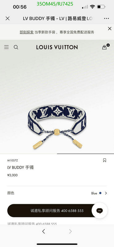 LV-Jewelry Code: RJ7425 $: 35USD