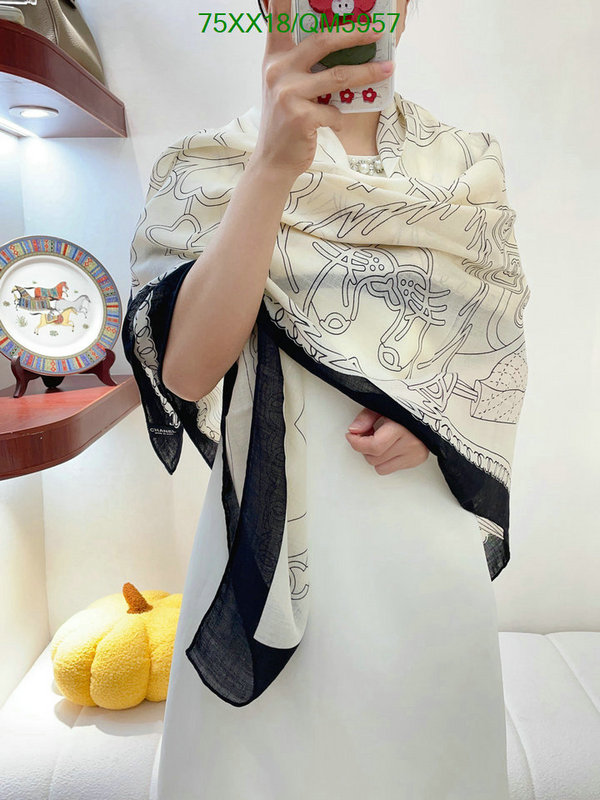 Chanel-Scarf Code: QM5957 $: 75USD