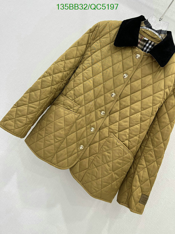 Burberry-Clothing Code: QC5197 $: 135USD