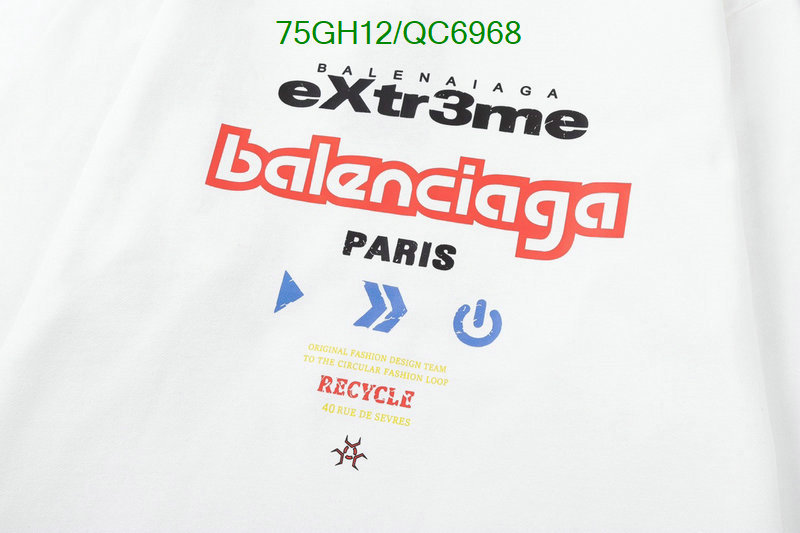 Balenciaga-Clothing Code: QC6968 $: 75USD