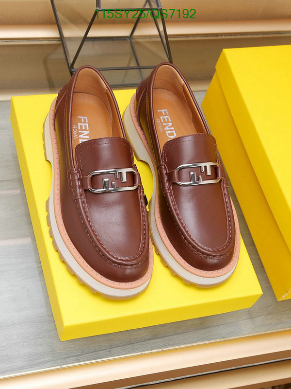 Fendi-Men shoes Code: QS7192 $: 115USD