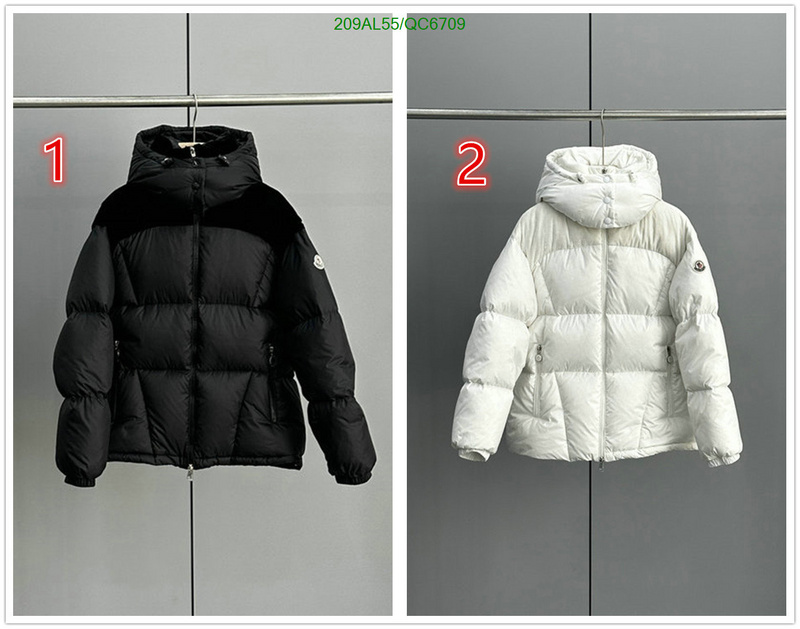 Moncler-Down jacket Women Code: QC6709 $: 209USD