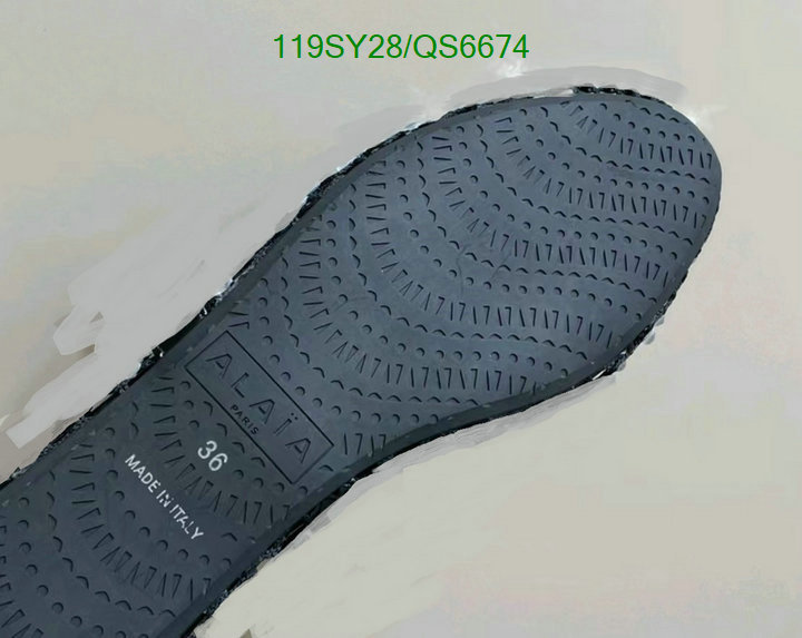 ALAIA-Women Shoes Code: QS6674 $: 119USD