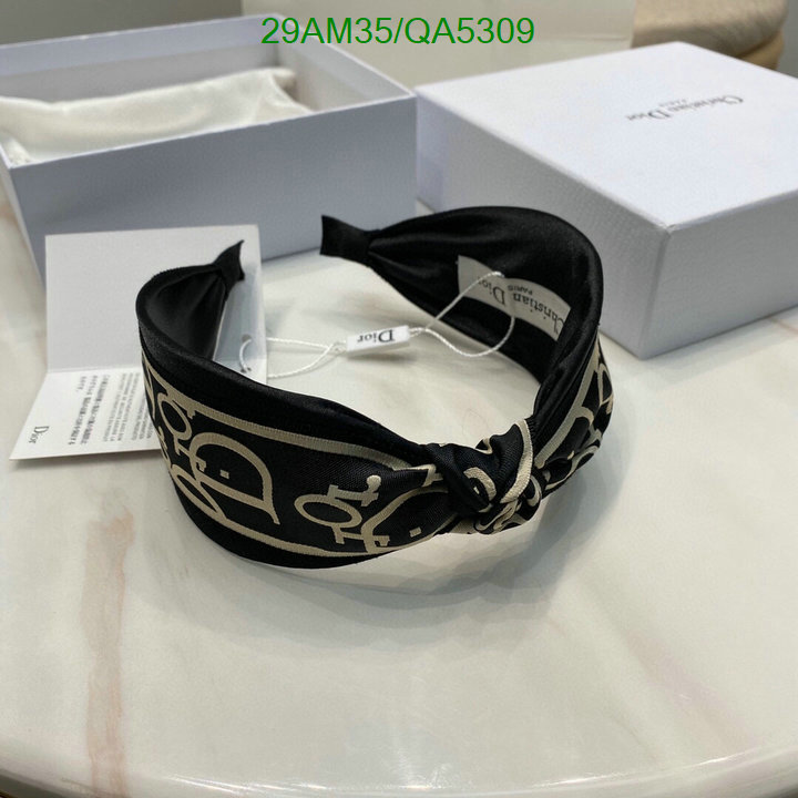 Dior-Headband Code: QA5309 $: 29USD