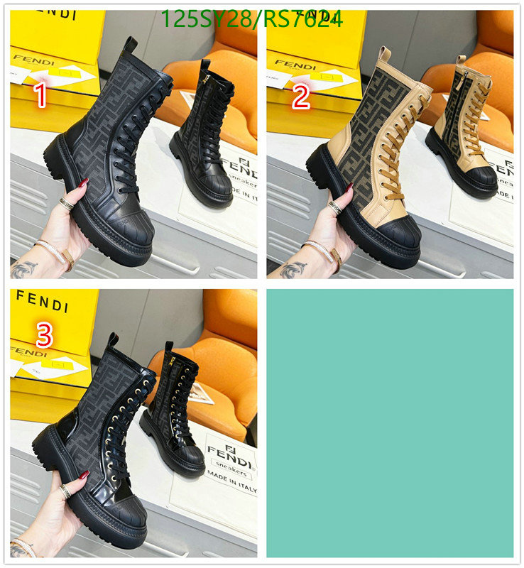 Fendi-Women Shoes Code: RS7624 $: 125USD