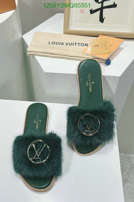 LV-Women Shoes Code: QS5551 $: 125USD