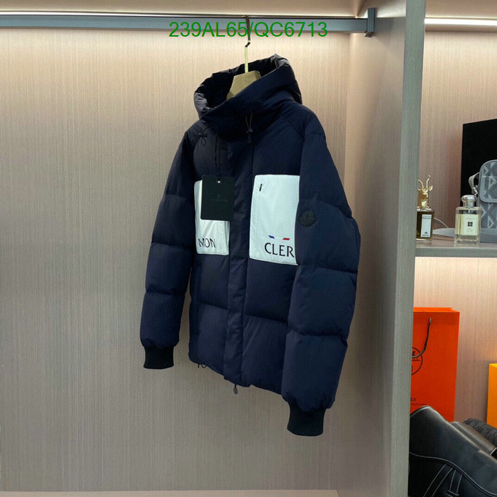 Moncler-Down jacket Men Code: QC6713 $: 239USD