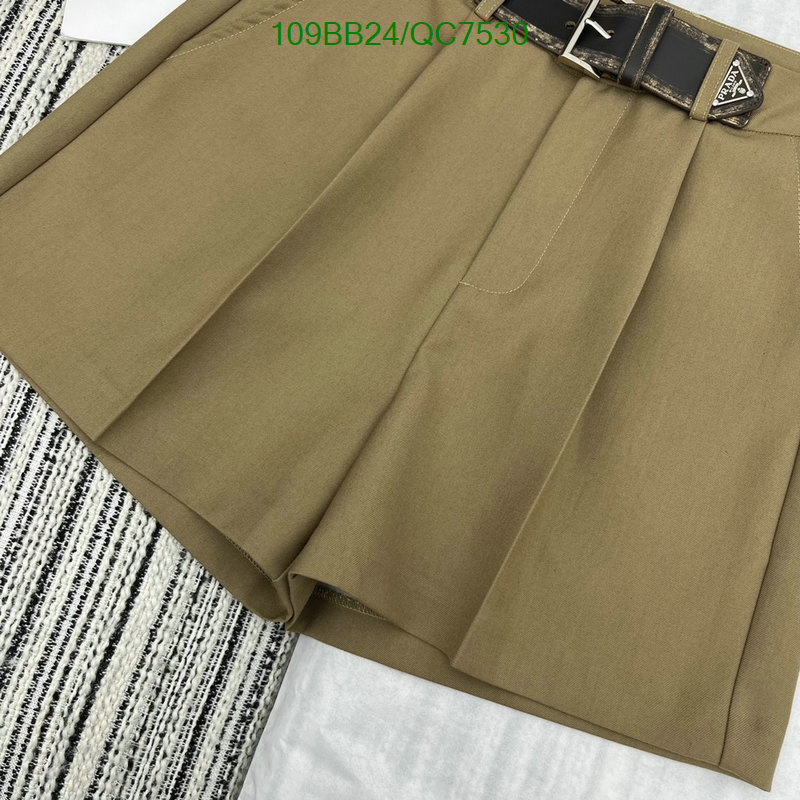 Prada-Clothing Code: QC7530 $: 109USD