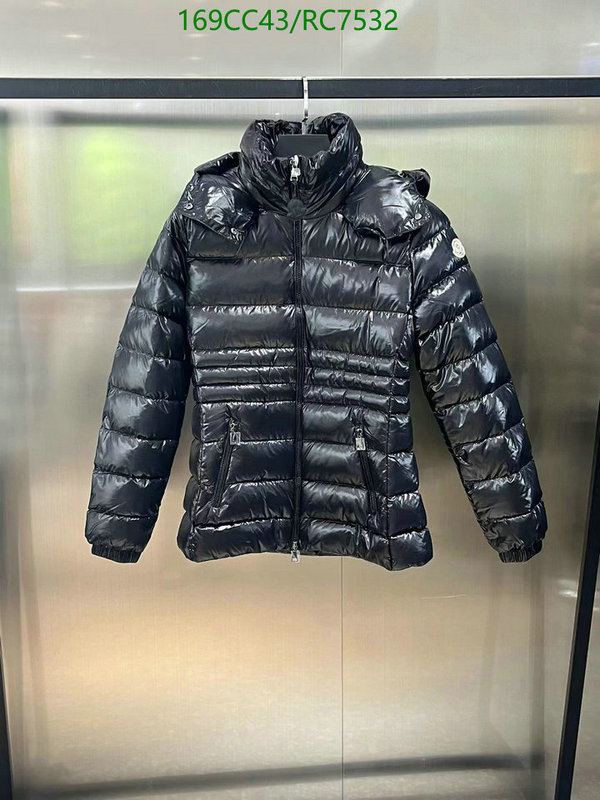 Moncler-Down jacket Women Code: RC7532 $: 169USD