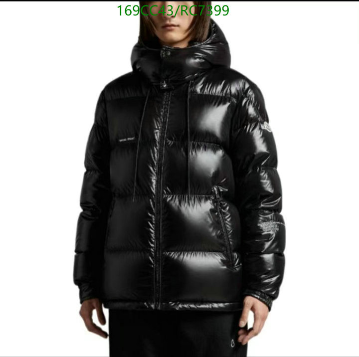 Moncler-Down jacket Men Code: RC7399 $: 169USD