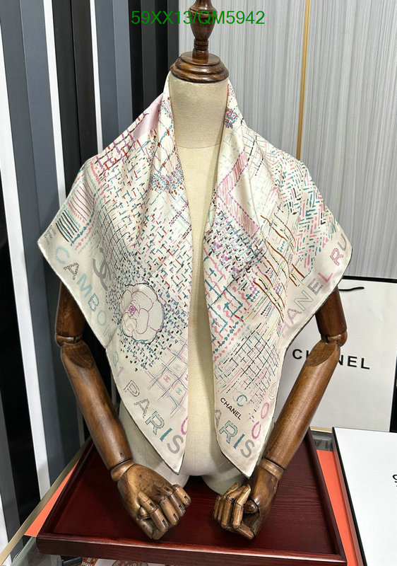 Chanel-Scarf Code: QM5942 $: 59USD