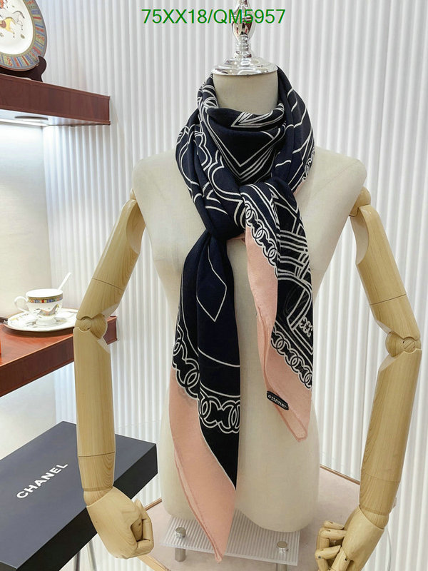 Chanel-Scarf Code: QM5957 $: 75USD