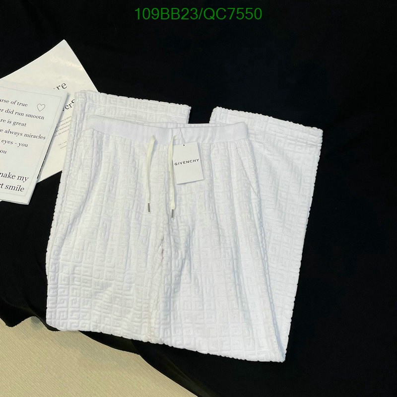 Givenchy-Clothing Code: QC7550 $: 109USD